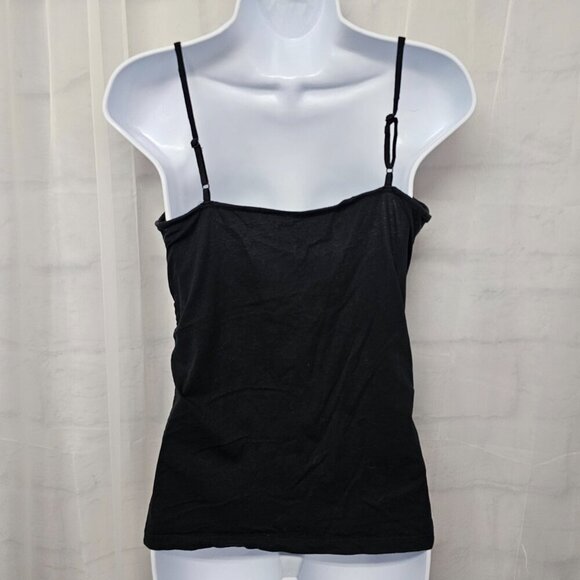 Ann Taylor Loft Tank Black Sequin Glam Club M - Picture 6 of 11